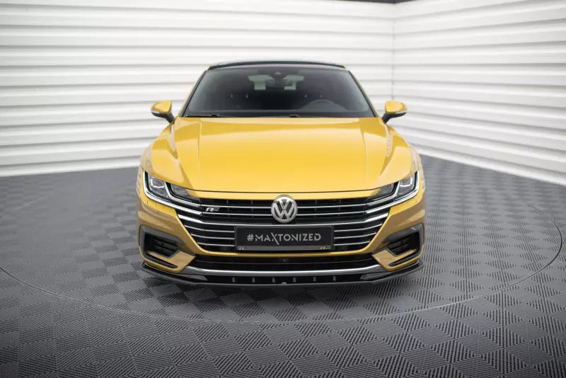 Maxton Design Frontlippe V.3 für VW Arteon Hochglanz schwarz – Ansicht 2