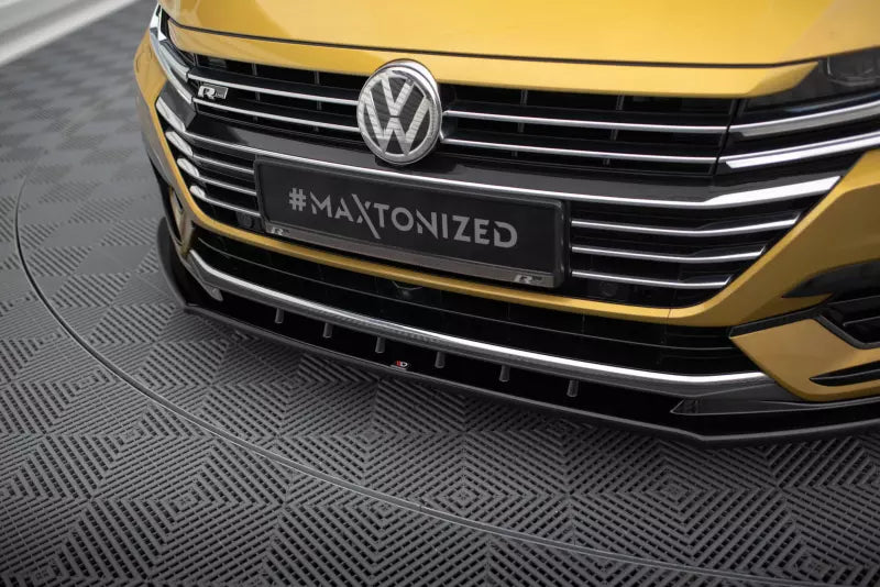 Maxton Design Frontlippe V.3 für VW Arteon Hochglanz schwarz – Ansicht 3