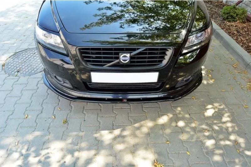 Maxton Design Frontlippe V.1 für Volvo V50F R-Design Hochglanz schwarz – Ansicht 3