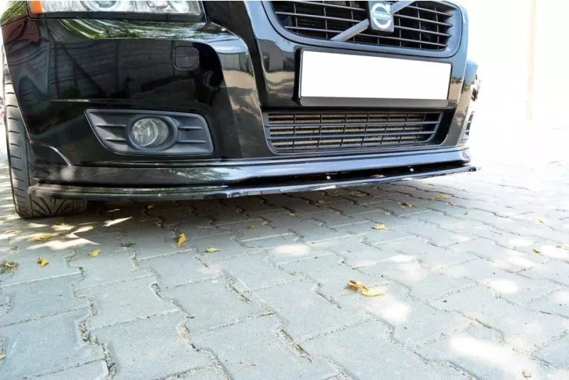 Maxton Design Frontlippe V.1 für Volvo V50F R-Design Hochglanz schwarz – Ansicht 4