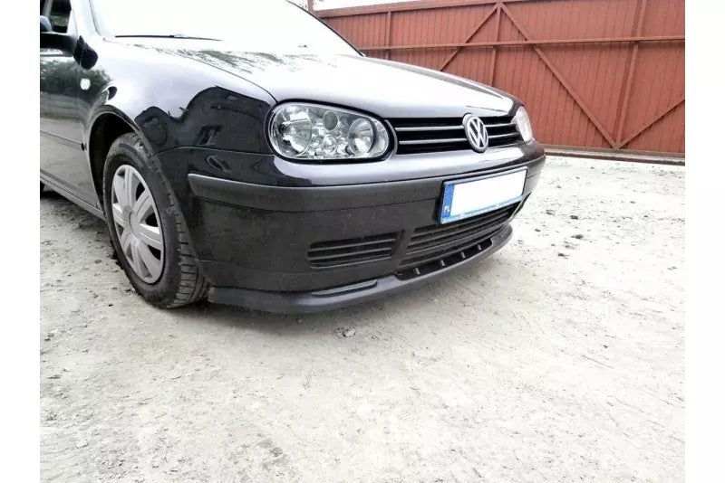 Maxton Design Frontlippe für VW Golf 4 Hochglanz schwarz – Ansicht 2