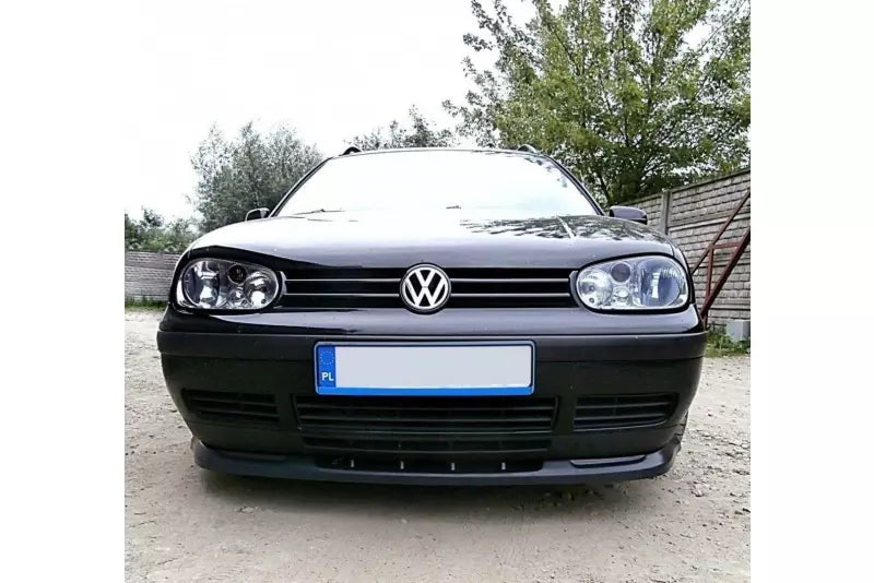 Maxton Design Frontlippe für VW Golf 4 Hochglanz schwarz – Ansicht 3