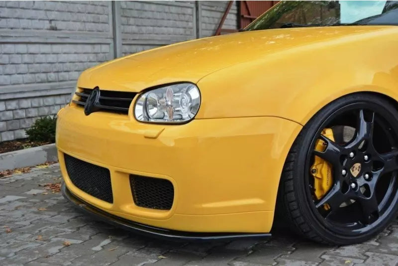 Maxton Design Frontlippe für VW Golf 4 R32 Hochglanz schwarz – Ansicht 1