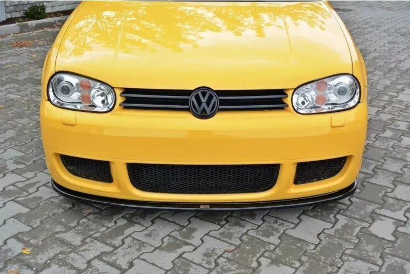 Maxton Design Frontlippe für VW Golf 4 R32 Hochglanz schwarz – Ansicht 2