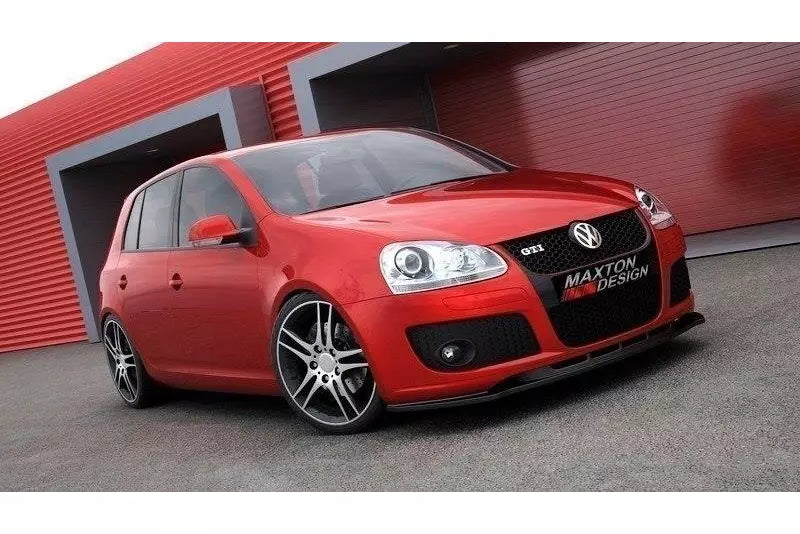 Maxton Design Frontlippe für VW Golf 5 GTI Hochglanz schwarz – Ansicht 1