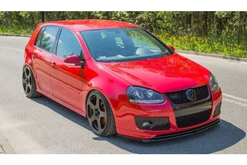 Maxton Design Frontlippe für VW Golf 5 GTI (für GTI 30TH Frontansatz) Hochglanz schwarz – Ansicht 2