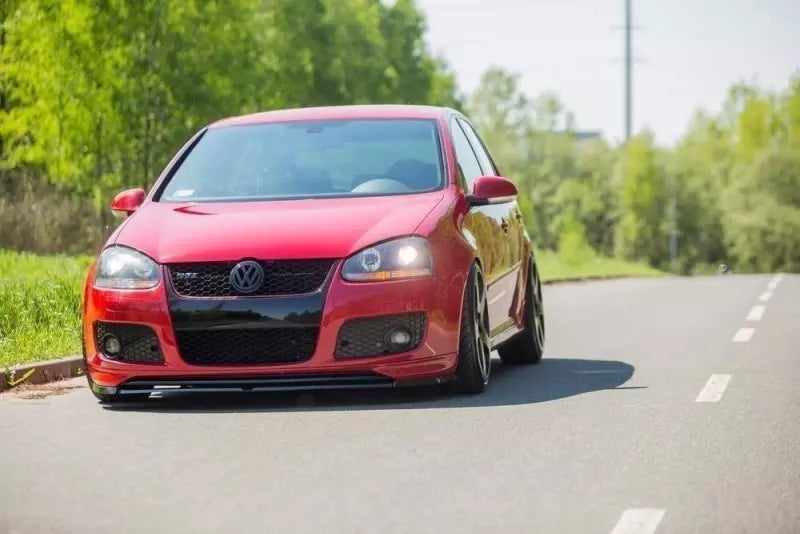 Maxton Design Frontlippe für VW Golf 5 GTI (für GTI 30TH Frontansatz) Hochglanz schwarz – Ansicht 3