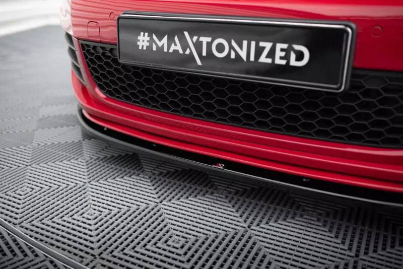 Maxton Design Frontlippe V.2 für VW Golf 6 GTI / GTD Hochglanz schwarz – Ansicht 3