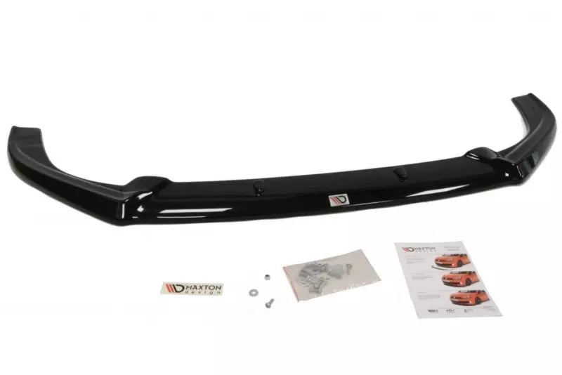 Maxton Design Frontlippe für VW Golf 6 R Cupra Hochglanz schwarz – Ansicht 4