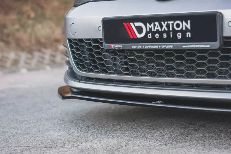 Maxton Design Frontlippe V.2 für VW Golf 7 GTI / GTD (2012-2016) Hochglanz schwarz – Ansicht 4