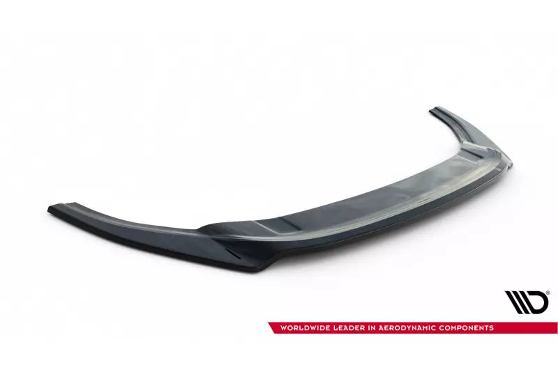 Maxton Design Frontlippe V.2 für VW Golf 7 R / R-Line Hochglanz schwarz – Ansicht 4