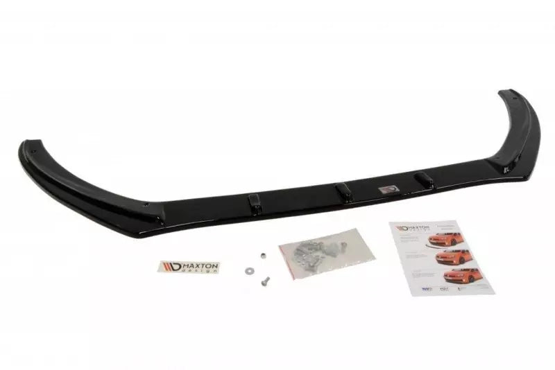 Maxton Design Frontlippe für VW Polo 5 Hochglanz schwarz – Ansicht 4