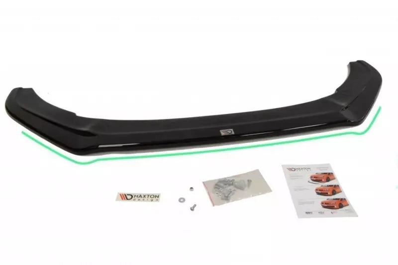 Maxton Design Frontlippe V.2 für VW Polo 5 GTI Facelift Hochglanz schwarz – Ansicht 4