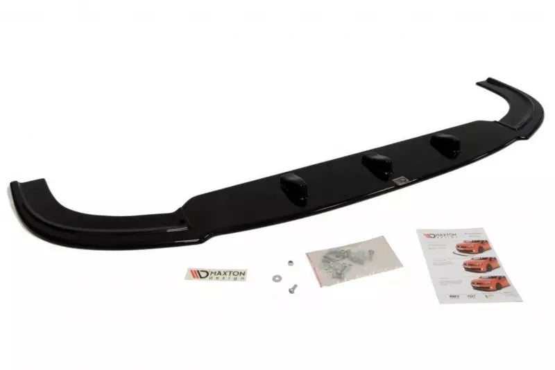 Maxton Design Frontlippe für VW T5 SportLine Hochglanz schwarz – Ansicht 2