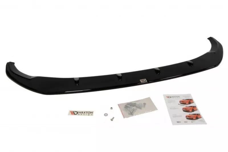 Maxton Design Frontlippe V.1 für VW T6 Hochglanz schwarz – Ansicht 4