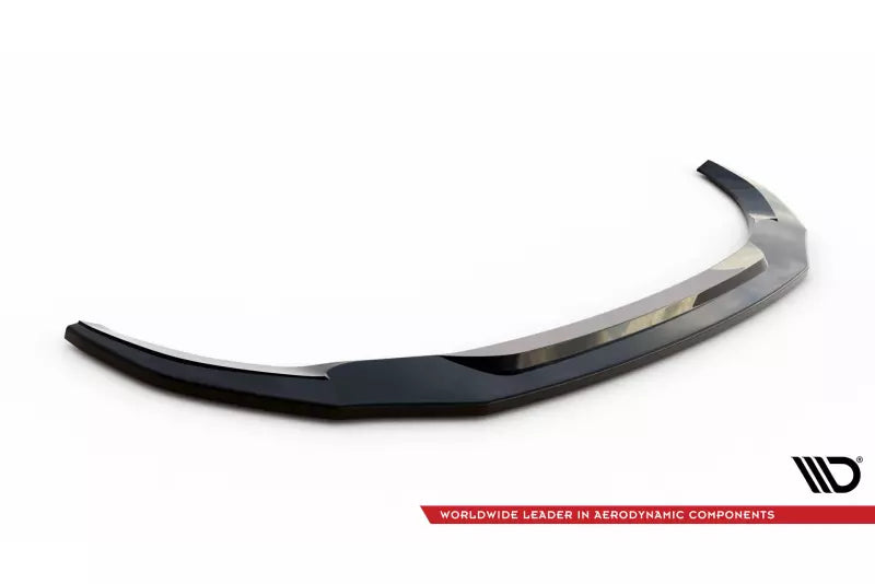 Maxton Design Frontlippe V.2 für VW T6 Hochglanz schwarz – Ansicht 4