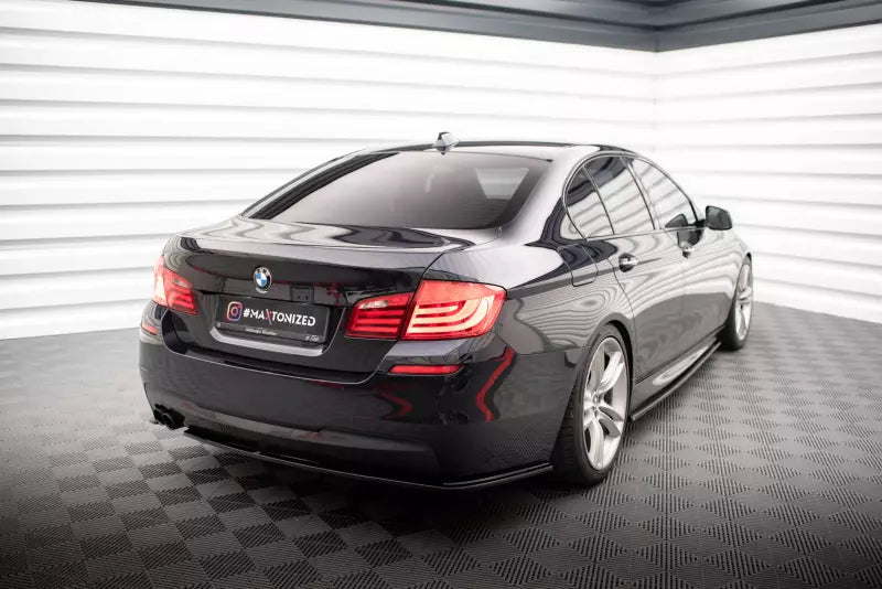 Maxton Design Heckdiffusor für BMW 5er F10 M Paket Hochglanz schwarz – Ansicht 2