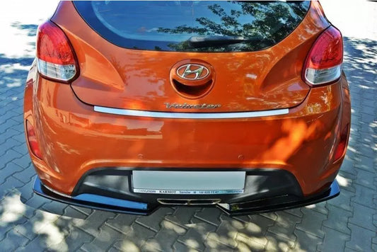 Maxton Design Heckdiffusor für Hyundai Veloster Hochglanz schwarz – Ansicht 1
