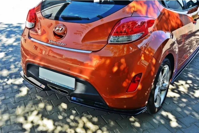 Maxton Design Heckdiffusor für Hyundai Veloster Hochglanz schwarz – Ansicht 2