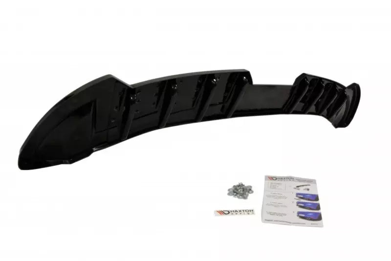 Maxton Design Heckdiffusor DTM Look für Seat Ibiza 4 (6J) Sport Coupe vor Facelift Hochglanz schwarz – Ansicht 1