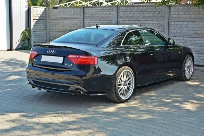 Maxton Design Heckdiffusor V.2 für Audi A5 8T S-Line Coupe / Sportback Hochglanz schwarz – Ansicht 3