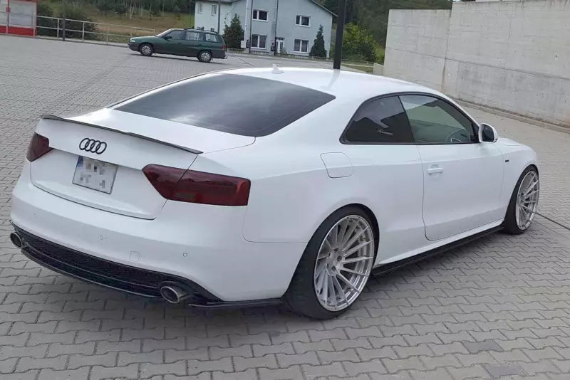 Maxton Design Heckdiffusor für Audi A5 B8 8T S-Line Coupe / Sportback Facelift Hochglanz schwarz – Ansicht 3