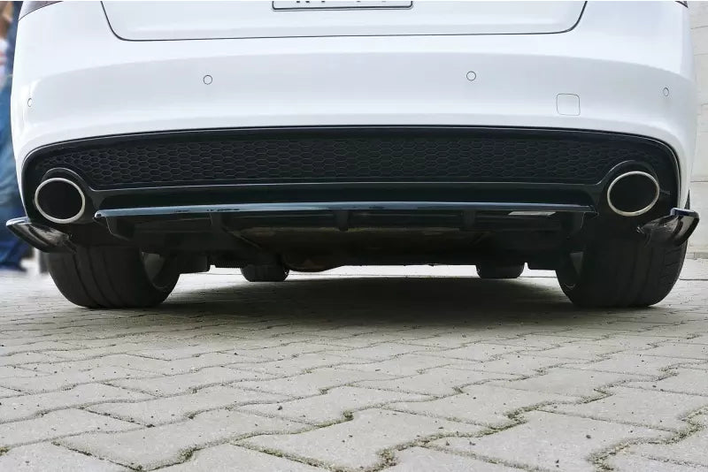 Maxton Design Heckdiffusor V.2 für Audi A5 B8 8T S-Line Coupe / Sportback Facelift Hochglanz schwarz – Ansicht 1