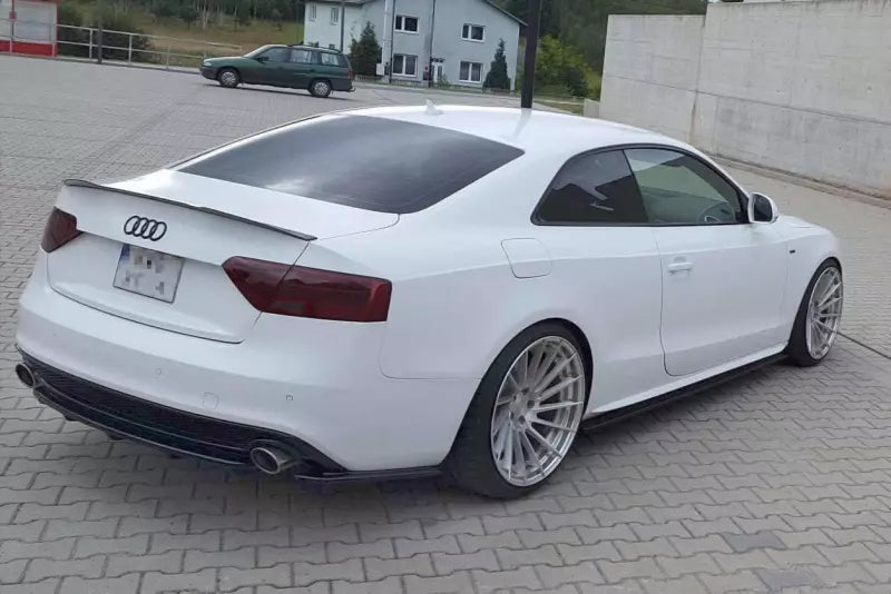 Maxton Design Heckdiffusor V.2 für Audi A5 B8 8T S-Line Coupe / Sportback Facelift Hochglanz schwarz – Ansicht 3