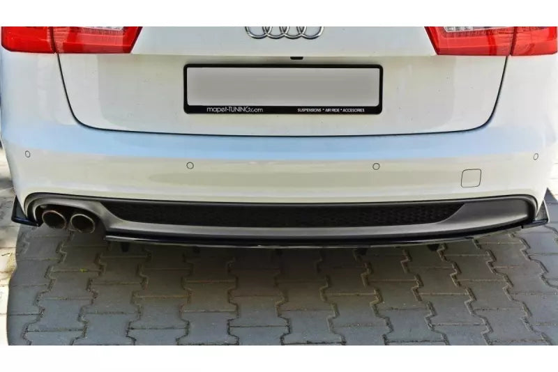 Maxton Design Heckdiffusor für A6 C7 Avant S-Line Hochglanz schwarz – Ansicht 3
