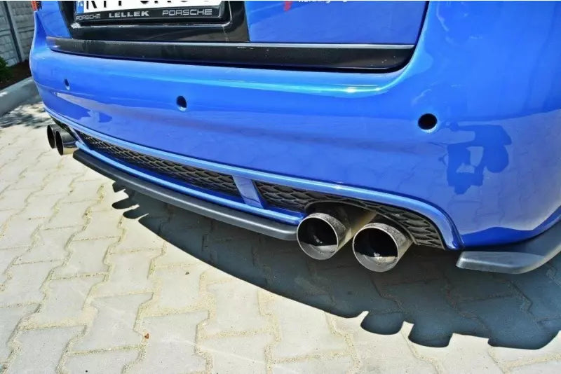 Maxton Design Heckdiffusor für Audi RS6 C5 Avant Hochglanz schwarz – Ansicht 1
