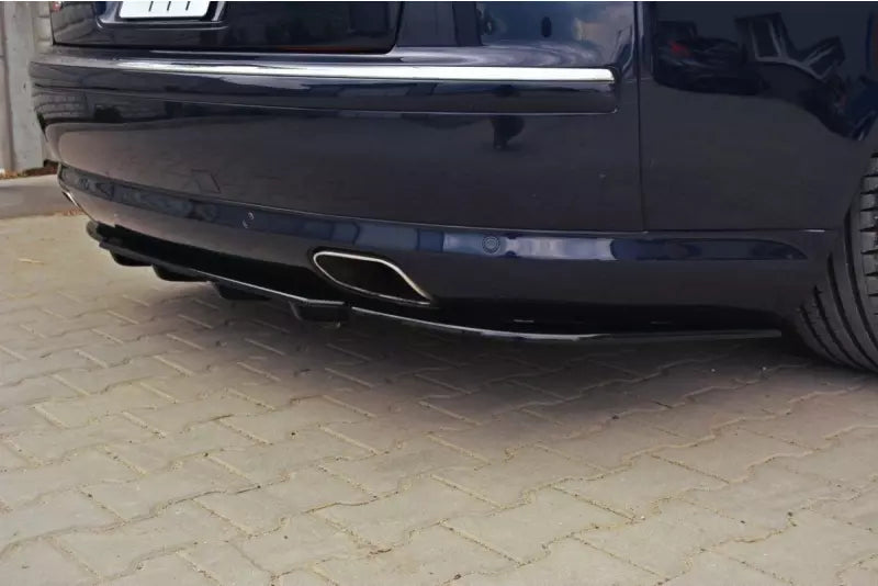 Maxton Design Heckdiffusor für Audi A8 D3 Hochglanz schwarz – Ansicht 1