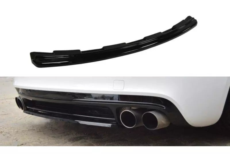 Maxton Design Heckdiffusor für Audi TT S 8J Hochglanz schwarz – Ansicht 1