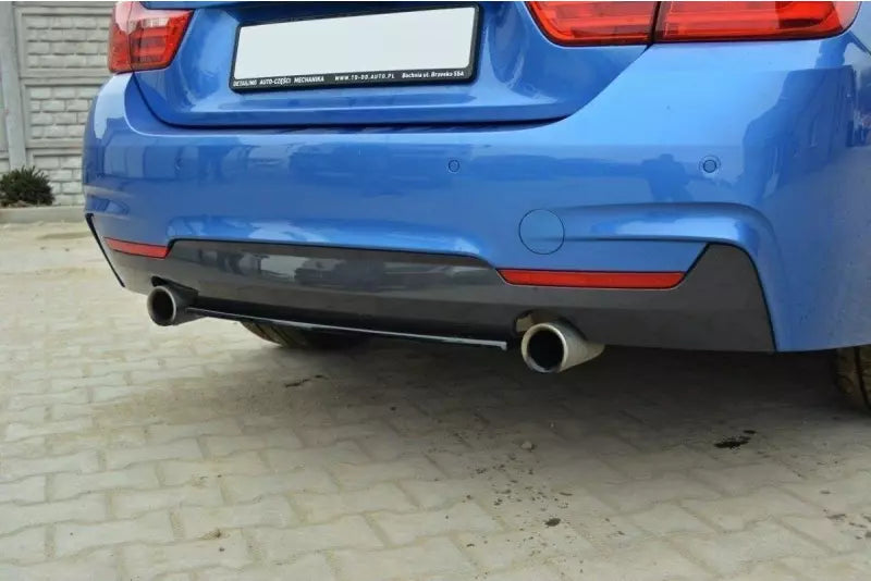 Maxton Design Heckdiffusor V.3 für BMW 4er F32 F33 F36 M-Paket Hochglanz schwarz – Ansicht 1