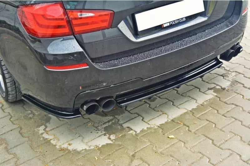 Maxton Design Heckdiffusor V.4 für BMW 5er F11 M Paket Hochglanz schwarz – Ansicht 3