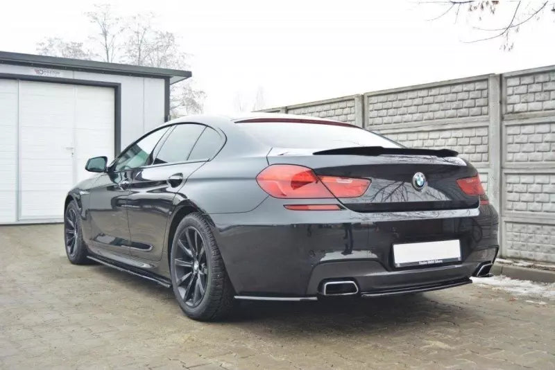 Maxton Design Heckdiffusor für BMW 6er F06 Gran Coupe M Paket Hochglanz schwarz – Ansicht 1
