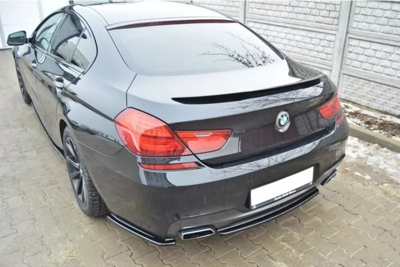 Maxton Design Heckdiffusor V.2 für BMW 6er F06 Gran Coupe M Paket Hochglanz schwarz – Ansicht 2