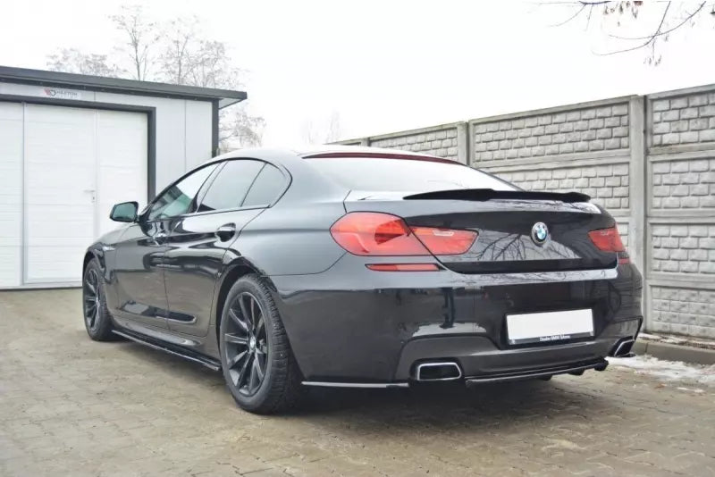 Maxton Design Heckdiffusor V.2 für BMW 6er F06 Gran Coupe M Paket Hochglanz schwarz – Ansicht 3