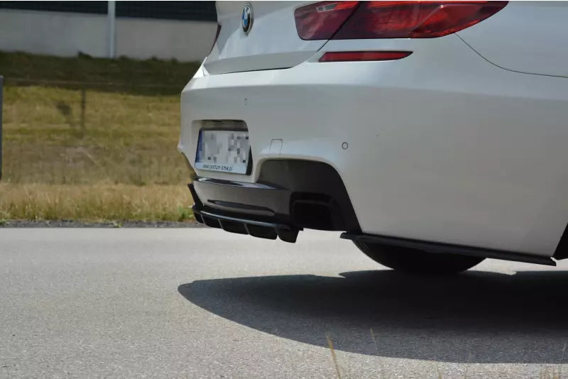 Maxton Design Heckdiffusor V.2 für BMW 6er F06 Gran Coupe M Paket Hochglanz schwarz – Ansicht 4