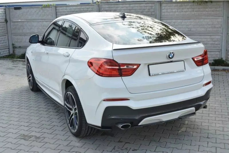 Maxton Design Heckdiffusor für BMW X4 F26 M Paket Hochglanz schwarz – Ansicht 1