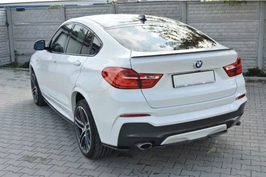 Maxton Design Heckdiffusor für BMW X4 F26 M Paket Hochglanz schwarz – Ansicht 1