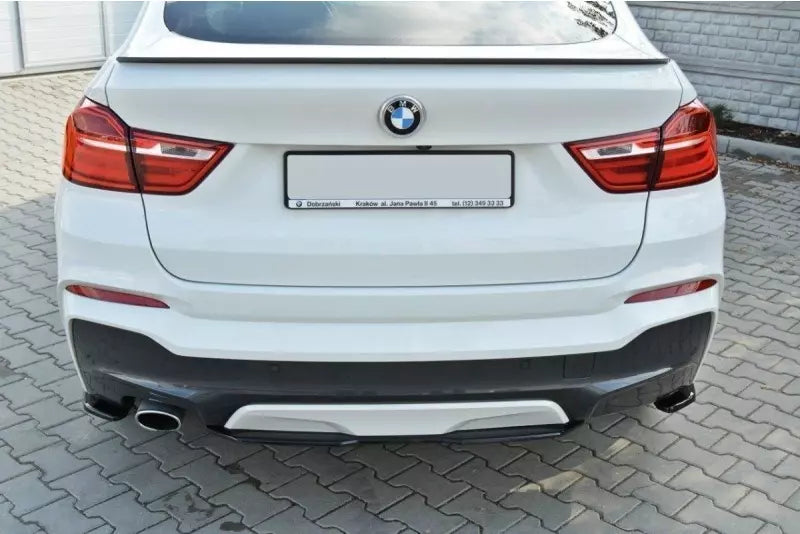 Maxton Design Heckdiffusor für BMW X4 F26 M Paket Hochglanz schwarz – Ansicht 3
