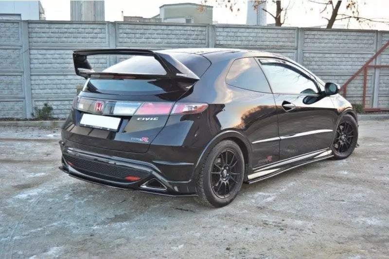 Maxton Design Heckdiffusor für Honda Civic VIII Mk8 Type S/R Hochglanz schwarz – Ansicht 4