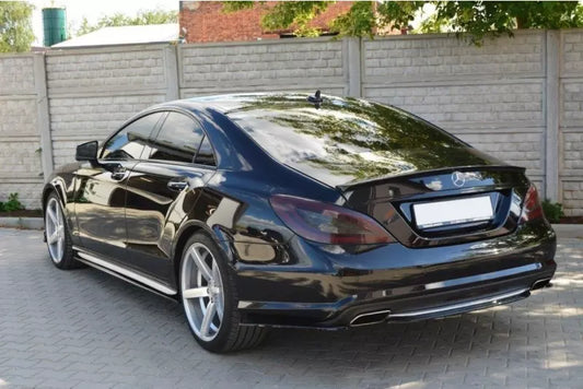Maxton Design Heckdiffusor für Mercedes CLS C218 AMG-Line Hochglanz schwarz – Ansicht 1