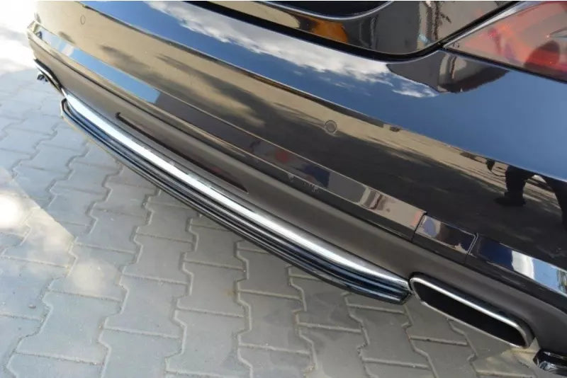 Maxton Design Heckdiffusor für Mercedes CLS C218 AMG-Line Hochglanz schwarz – Ansicht 2
