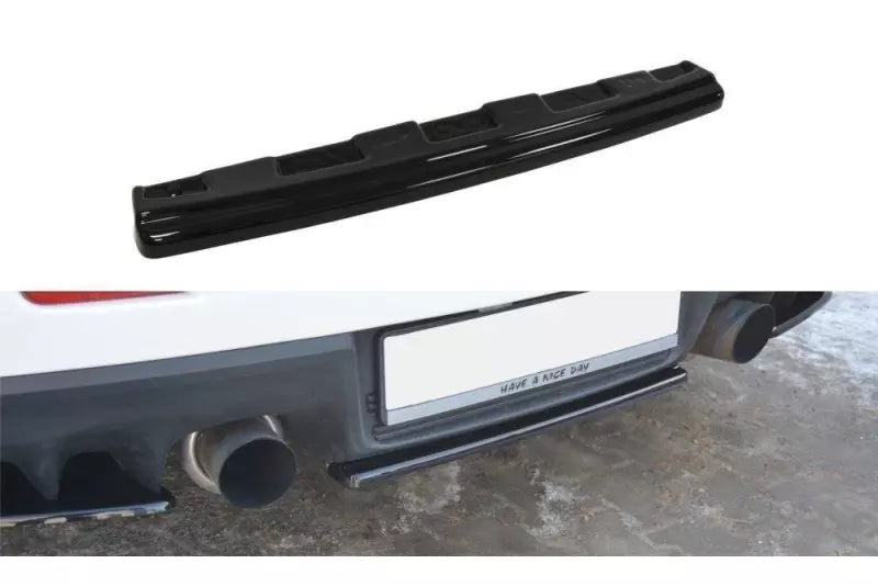 Maxton Design Heckdiffusor für Mitsubishi Lancer Evo X Hochglanz schwarz – Ansicht 1
