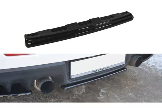 Maxton Design Heckdiffusor für Mitsubishi Lancer Evo X Hochglanz schwarz – Ansicht 1