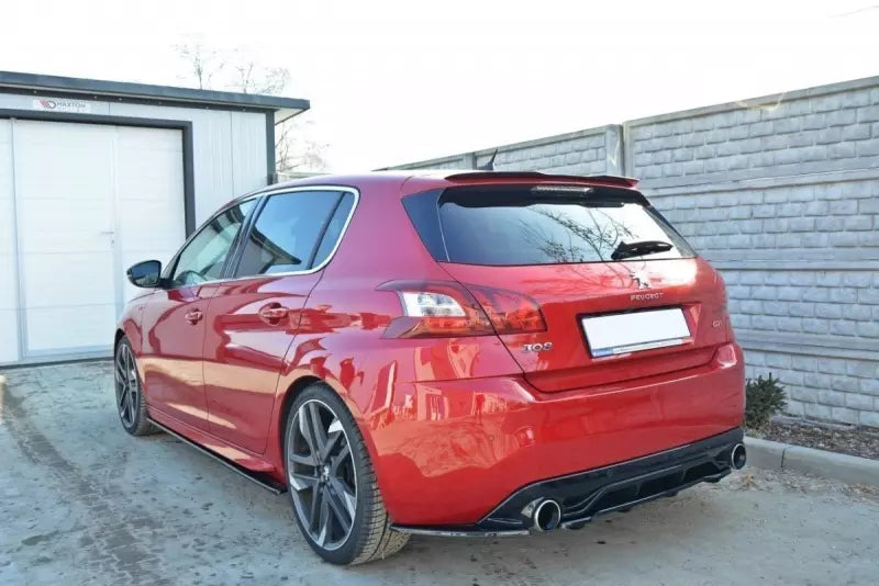 Maxton Design Heckdiffusor DTM Look für Peugeot 308 II GTI Hochglanz schwarz – Ansicht 3