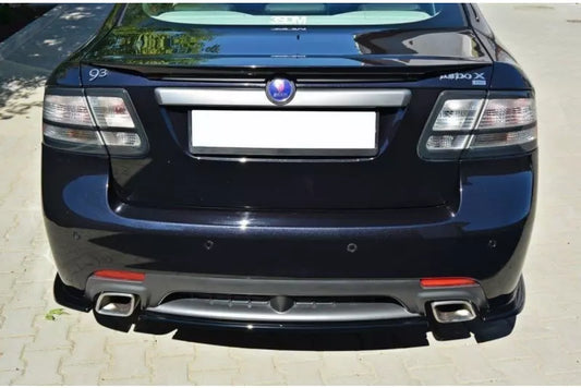 Maxton Design Heckdiffusor für Saab 9-3 Turbo X Hochglanz schwarz – Ansicht 1
