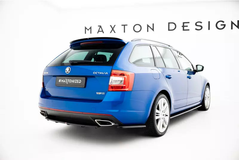 Maxton Design Heckdiffusor für Skoda Octavia RS 3 III 5E vor Facelift Hochglanz schwarz – Ansicht 1