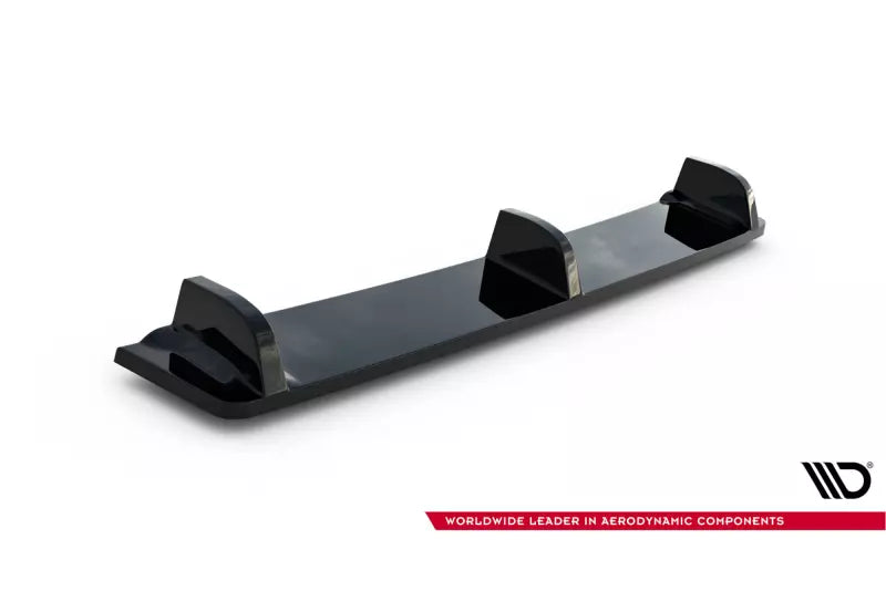 Maxton Design Heckdiffusor DTM Look für VW Golf 7 R / R-Line Hochglanz schwarz – Ansicht 4